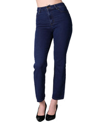 Jeans Mujer Básico Regular Azul Stfashion 63104407
