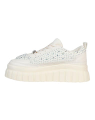 Tenis Mujer Casual Plataforma Beige Stfashion 12304116