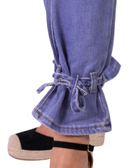 Jeans Mujer Moda Recto Azul American Fly 51405421
