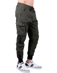 Pantalón Hombre Moda Jogger Verde Hippie & Rock 71805214