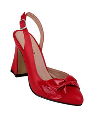 Zapatilla Mujer Tacon Rojo Valdano 01404103