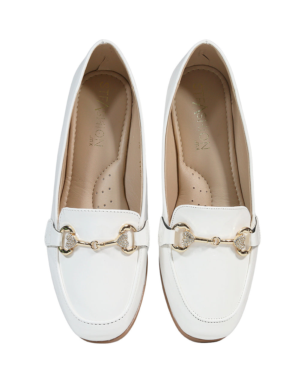 Flat Mujer Blanco Stfashion 14104201