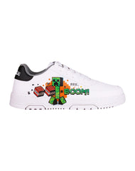 Tenis Joven Casual Blanco Minecraft 09304100