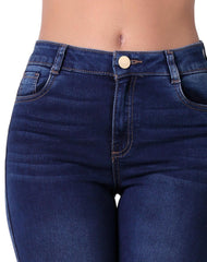 Jeans Mujer Basico Skinny Azul Stfashion 52905003