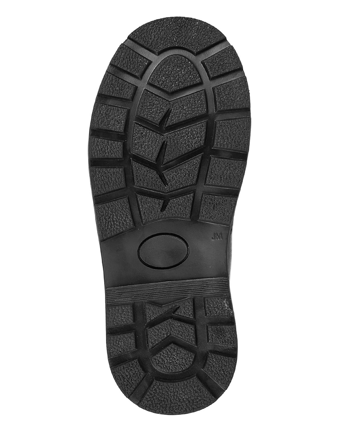 Zapato Escolar Piso Niño Negro Tacto Piel Stfashion 16803804