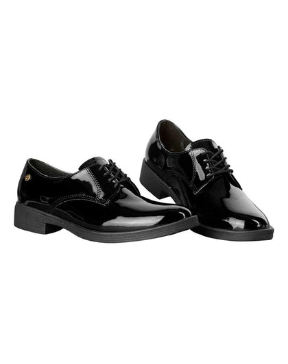 Zapato Mujer Mocasin Vestir Piso Negro Stfashion 22904101