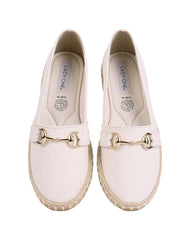 Zapato Mujer Mocasin Casual Crema Lady One 08604211