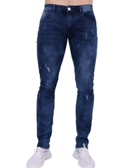 Jeans Hombre Moda Slim Azul American Fly 51405417