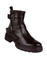 Botin Mujer Casual Tacon Café Stfashion 04004108