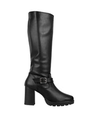 Bota Mujer Casual Tacon Negro Lady Paulina 02704111