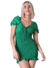 Vestido Mujer Casual Verde Stfashion 64104733