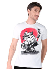 Playera Hombre Moda Camiseta Blanco Aditivo 55205220