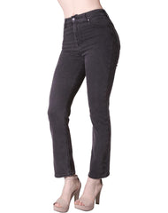 Jeans Mujer Básico Regular Gris Stfashion 63104404