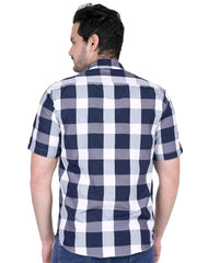 Camisa Hombre Casual Regular Azul Stfashion 57205400