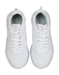 Tenis Casual Mujer Miss Pink Blanco 06903341 Tacto Piel