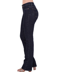 Jeans Básico Mujer Oggi Negro 59104038 Mezclilla Stretch Yess