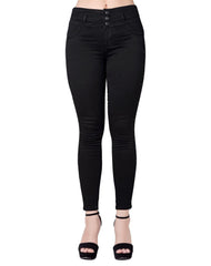 Jeans Mujer Moda Skinny Negro Fergino 52905011