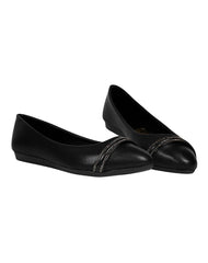 Flat Mujer Negro Stfashion 12304221