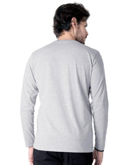 Playera Hombre Basico Camiseta Gris Stfashion 61705009