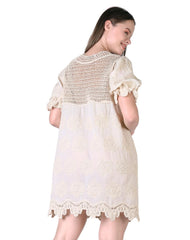 Vestido Mujer Casual Beige Nyd 58005412