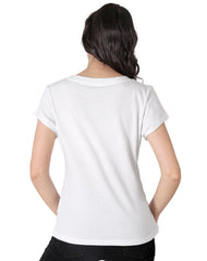 Playera Mujer Moda Camiseta Blanco Peanuts 58204814