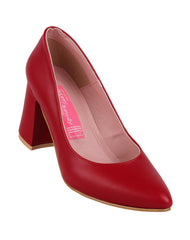 Zapatilla Mujer Tacon Rojo Mary Sandy 11204102