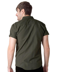 Camisa Hombre Casual Slim Verde Stfashion 50505022