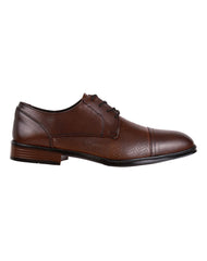 Zapato Hombre Oxford Vestir Café Piel Lugo Conti 04704200