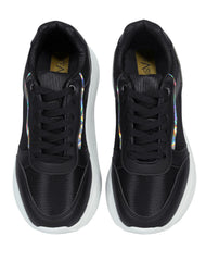 Tenis Mujer Casual Negro Stfashion 08704201