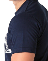 Playera Hombre Moda Camiseta Azul Marvel 58204819