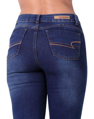 Jeans Mujer Basico Skinny Azul Stfashion 52905003