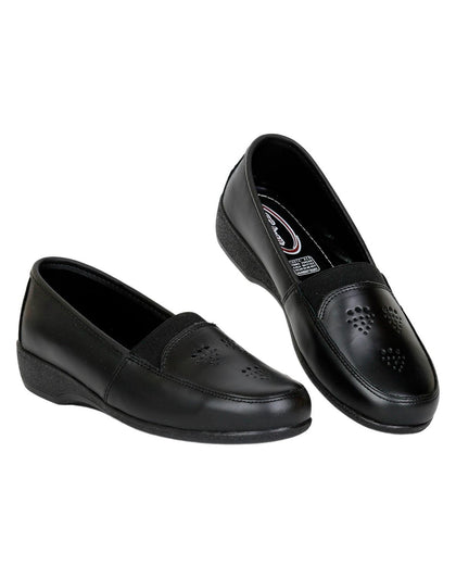 Zapato Confort Mujer Salvaje Tentación Negro 04102500 Piel