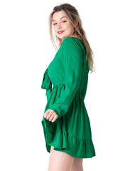 Vestido Mujer Casual Verde Stfashion 60404816