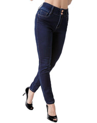 Jeans Mujer Moda Skinny Azul Fergino 52904805