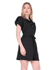 Vestido Mujer Casual Negro Stfashion 79305206