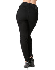 Jeans Mujer Moda Skinny Negro Furor Cartagena 62106828