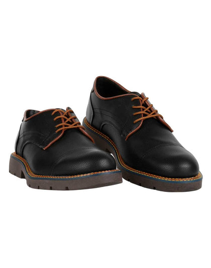 Zapato Hombre Casual Oxford Negro Stfashion 18204008