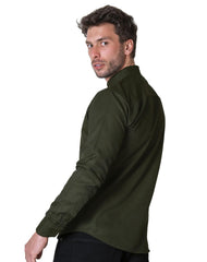 Camisa Hombre Casual Slim Verde Stfashion 50504009