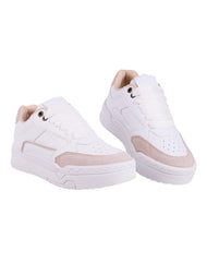 Tenis Mujer Casual Blanco Stfashion 08704203