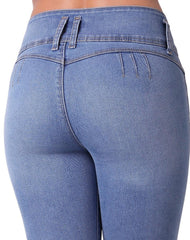 Jeans Mujer Basico Skinny Azul Stfashion 63105023