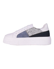 Tenis Mujer Casual Plataforma Blanco Pita Perez 17704100