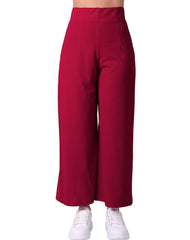 Pantalón Mujer Moda Recto Rojo Stfashion 52405032