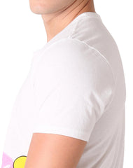 Playera Hombre Moda Camiseta Blanco Simpson 56504852