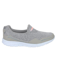 Tenis Casual Mujer Gris Textil Stfashion 02603700