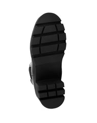 Botin Mujer Casual Tacon Negro Capa De Ozono 06004224