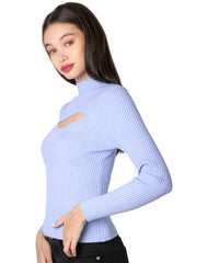 Sweater Mujer Azul Uk 56705017