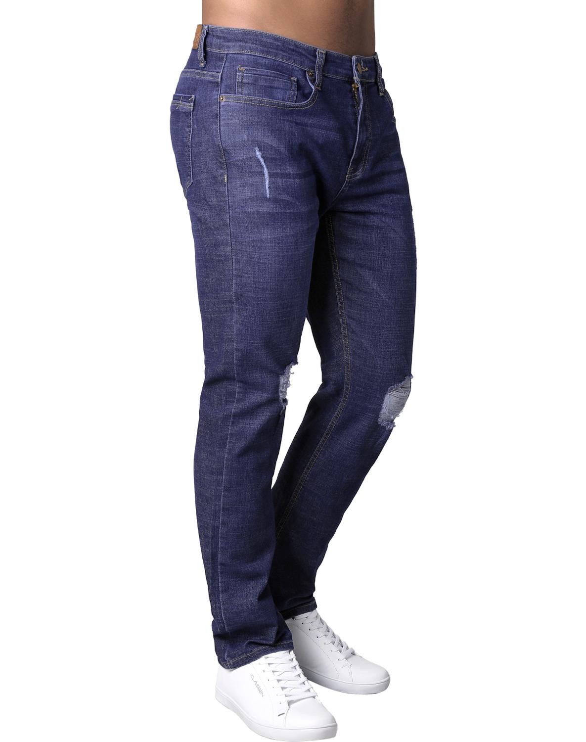 Jeans Moda Slim Hombre Azul Stfashion Ryan 63104424