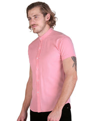 Camisa Hombre Casual Slim Rosa Stfashion 50504210