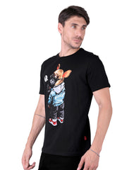 Playera Hombre Moda Camiseta Negro Aditivo 55205218