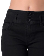 Jeans Mujer Basico Skinny Negro Stfashion 63105022